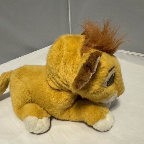 Vintage 1994 Mattel Disney The Lion King Mane Changing Growing Up Simba Plush - Picture 11 of 12